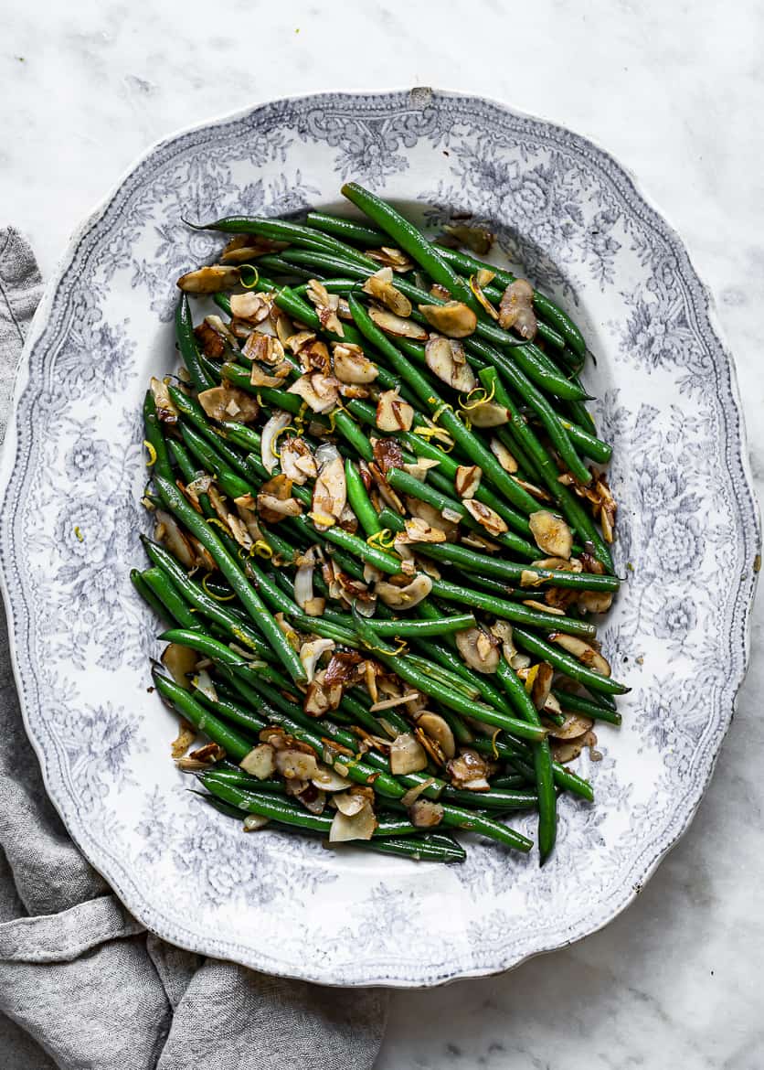 Haricots Verts Amandine (インゲンとアーモンド)